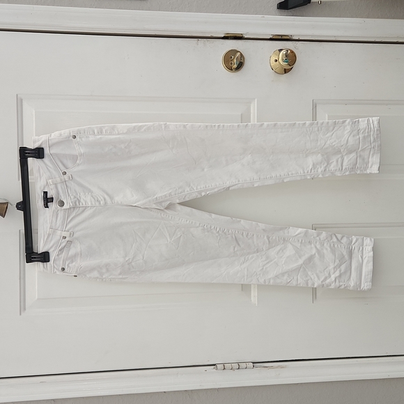 Eileen Fisher White Jeans - Picture 1 of 4